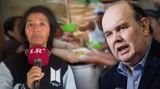 Dirigente de olla común responde a López Aliaga tras ser insultada por reportar sangrecita podrida: "Pido que me respete y se retracte"