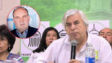 Fernando Olivera criticó a Rafael López Aliaga tras llegada de trenes: "Con dinero de la Municipalidad arma fiesta"