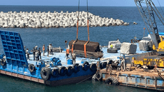Arqueólogos recuperan parte de una maravilla del mundo antiguo desaparecida hace 700 años en el fondo del mar Mediterráneo