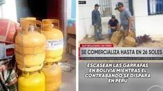 Gas de Bolivia que sale de contrabando es vendido en Perú por más de 40 bolivianos a pesar de fuerte crisis económica, ¿a cuánto equivale en soles peruanos?