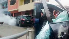 Desatan ráfaga de balazos contra hombre dentro de su vehículo en Mariscal Castilla, Rímac