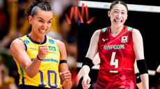 Vóley Brasil vs Japón EN VIVO: horario y canal por la segunda semifinal de la VNL 2025 femenina