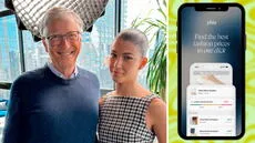 Bill Gates salió del retiro para apoyar a su hija: trabajó en su startup de compras durante un día