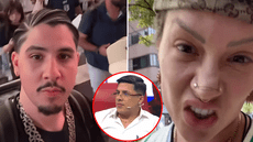 ¿Novio de Leslie Shaw apunta contra Chechito?: "La cara yo te exploto"