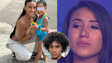 La emotiva despedida de Samahara Lobatón a su hija: se va a EEUU con su papá
