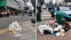 Basura y calles sucias: así quedó la av. Brasil tras la Gran Parada y Desfile Cívico-Militar 2025