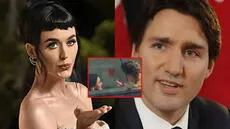 Captan a Katy Perry con Justin Trudeau, exprimer ministro de Canadá, en romántica cena tras separación de Orlando Bloom