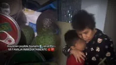 ¡Preparados! Familia se vuelve viral por armar mochila de emergencia ante alerta de tsunami en Perú