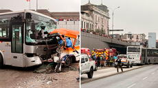 Fiscalía inicia investigación tras fatal accidente en Plaza Dos de Mayo que dejó 3 muertos y 27 heridos