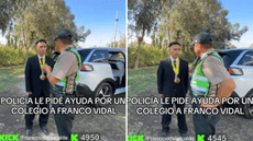 En Arequipa policía le pide ayuda a alcalde Franco Vidal para implementar colegio: “Los niños no tienen donde realizar sus actividades”