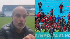 Dueño de Melgar discute con hinchas en el Gallardo tras caer ante SC