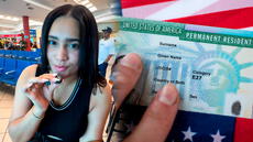 Latina con Green Card vencida consigue entrar a EEUU sin problemas legales y se salva de ser arrestada por un pequeño motivo