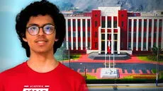 Peruano de VMT no conocía la UNI, pero su difunto abuelo lo inspiró a postular y hoy es el primer lugar en Ingeniería Aeroespacial: "Me aventé"