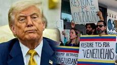 Corte bloquea plan de Trump contra protecciones para venezolanos en EE. UU.