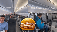 Piloto de avión pidió a pasajeros votar por el pan con chicharrón en 'Mundial de desayunos' y redes estallan: "Perú es clave hasta en el cielo"