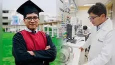 La inspiradora historia de Joel Layme, el joven que lavaba autos y hoy brilla en ingeniería: ganó una Beca 18 y su carrera despegó