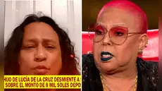 Hijo de Lucía de la Cruz aclara que no se quedó con los S/8.000 que recibió por error