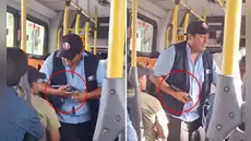 Cobrador peruano usa POS en bus para cobrar pasaje y redes lo felicitan por su ingenio: "No hay excusa de que Yape no funciona"