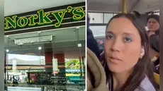 Norky’s rechaza actos de discriminación de joven peruana que lanzó insultos racistas en Metropolitano: “No mantiene relación laboral”