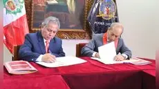 Corte Superior de Justicia de Moquegua y Dirección Regional de Educación firman convenio para implementar el programa de Jueces de Paz Escolar