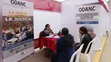 Feria Llapanchikpaq Justicia 2025 atendió a 350 pobladores vulnerables de Cabana