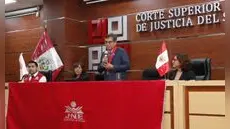 Juez Superior Williams Vizcarra Tinedo juramentó como presidente del Jurado Electoral Especial del Santa