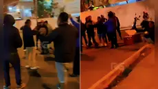Transportistas en SJL conmueven al cantarle cumpleaños a un conductor en pleno paro: "Gente luchadora"