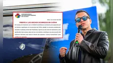 Organización Conaie duda del atentado contra Noboa y no descarta que se busque "criminalizar el movimiento" en Ecuador