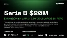 Lemon levanta US$20 millones en Serie B y proyecta superar los 2 millones de usuarios en Perú para 2026