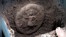 Arqueólogos descubren la imagen de Jesús en un pan de comunión de 1.300 años de antigüedad en un yacimiento de Turquía
