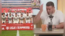 Erick Delgado arremete contra Universitario y los acusa de haber sido beneficiados en la Liga 1: "Se quejan de todo"