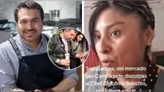 Comerciante acusada de maltratar a Giacomo Bocchio se pronuncia: "Yo no soy así"