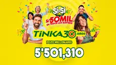 Resultados de La Tinka del domingo 19 de octubre: consulta los números ganadores del Pozo Millonario