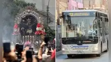 ¿Dónde va el Señor de los Milagros? ruta y desvíos de la procesión por su tercer recorrido este domingo 19 de octubre
