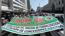 Confemin reconoce falta de consenso en Ley Mape y pide ampliación del Reinfo por 5 años más