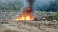 Huánuco: Destruyen laboratorio de cocaína y centros de minería ilegal en La Morada