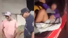 Policía detiene a taxista que dio positivo en alcoholemia y descubren a su pareja escondida en el baúl de su carro en Argentina