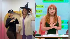 Pamela Franco se viste de oficial de policía e ironiza con audio de Magaly por burlarse de su relación con Cueva