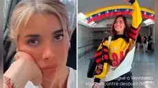 Korina Rivadeneira regresó a Venezuela tras 10 años y se reencontró con su familia