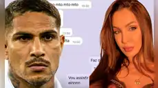 Ana Paula Consorte sorprende al mostrar chat privado con Paolo Guerrero en el que hace sensible confesión: “Siento tu ausencia”