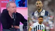Eddie Fleischman cuestionó que Hernán Barcos le pida la cinta de capitán a Carlos Zambrano en pleno partido y deslizó motivo: "No es normal"