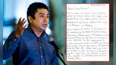 Guillermo Bermejo envía carta desde prisión: “Este proceso tiene un objetivo político: dejarme fuera del 2026”