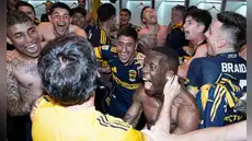 Boca Juniors celebra a lo grande y Luis Advíncula se roba el show tras victoria ante River Plate en el Superclásico argentino