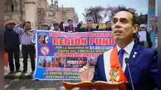 “No vamos a permitir que ingrese, Puno se respeta”: dirigentes rechazaran llegada de José Jeri tras anuncio de gira por regiones “No vamos a permitir que ingrese, Puno se respeta”: dirigentes rechazaran llegada de José Jeri tras anuncio de gira por regiones