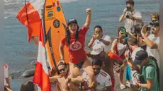La peruana Vania Torres conquista el oro en El Salvador y se corona como campeona mundial de surf La peruana Vania Torres conquista el oro en El Salvador y se corona como campeona mundial de surf