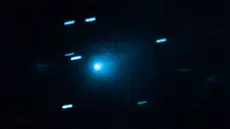 La NASA publicó las últimas fotos del cometa 3I/ATLAS durante su travesía por el sistema solar