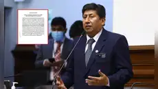 Presentan moción de censura contra Waldemar Cerrón por permitir participación de abogado en caso Betssy Chávez