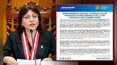 CAL rechaza denuncia de la JNJ contra juez que repuso a Delia Espinoza: “Deben respetar las decisiones judiciales”