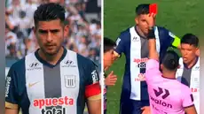 Revelan qué puso el árbitro en su informe sobre la expulsión de Zambrano con Alianza
