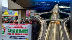 Afectados por Anillo Vial en SJL denuncian arbitrariedades en proceso de desalojo